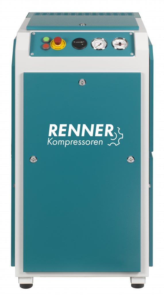 картинка Винтовой компрессор RENNER RS-PRO 3,0 7,5 бар для Деревообработка Судостроительство Машиностроение Сталеобрабатывающая промышленность Металлообработка