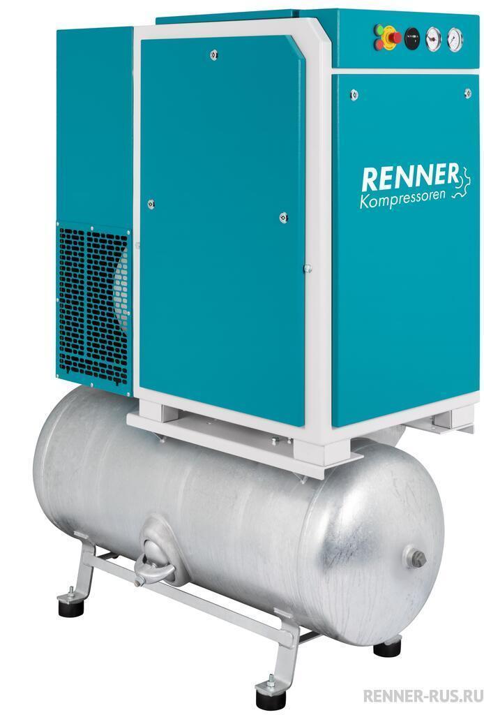 картинка Винтовой компрессор RENNER RSD-PRO 2-11,0 10 бар для Деревообработка Судостроительство Машиностроение Горная промышленность Сталеобрабатывающая промышленность Металлообработка
