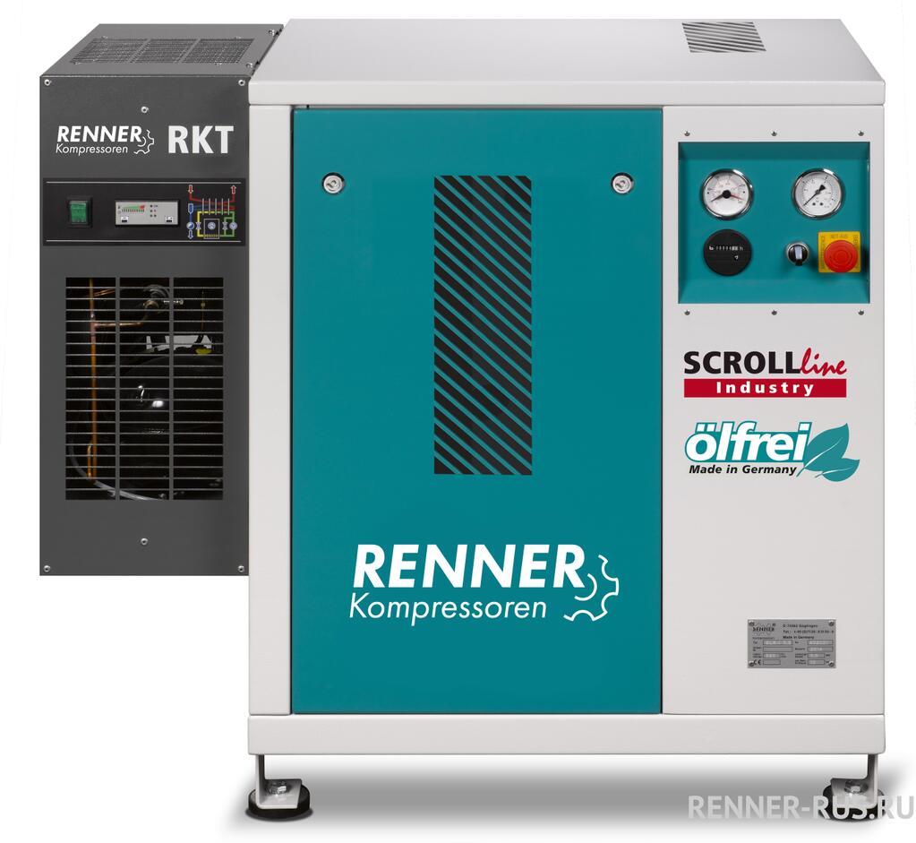 картинка Спиральный компрессор RENNER Scroll SLK-I 1,5 8 бар для Производство электроники Пищевая промышленность Медицина