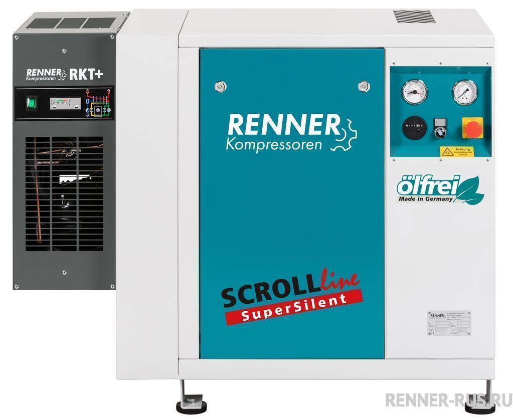 картинка Спиральный компрессор RENNER Scroll SLK-S 2,2 10 бар для Производство электроники Пищевая промышленность Медицина