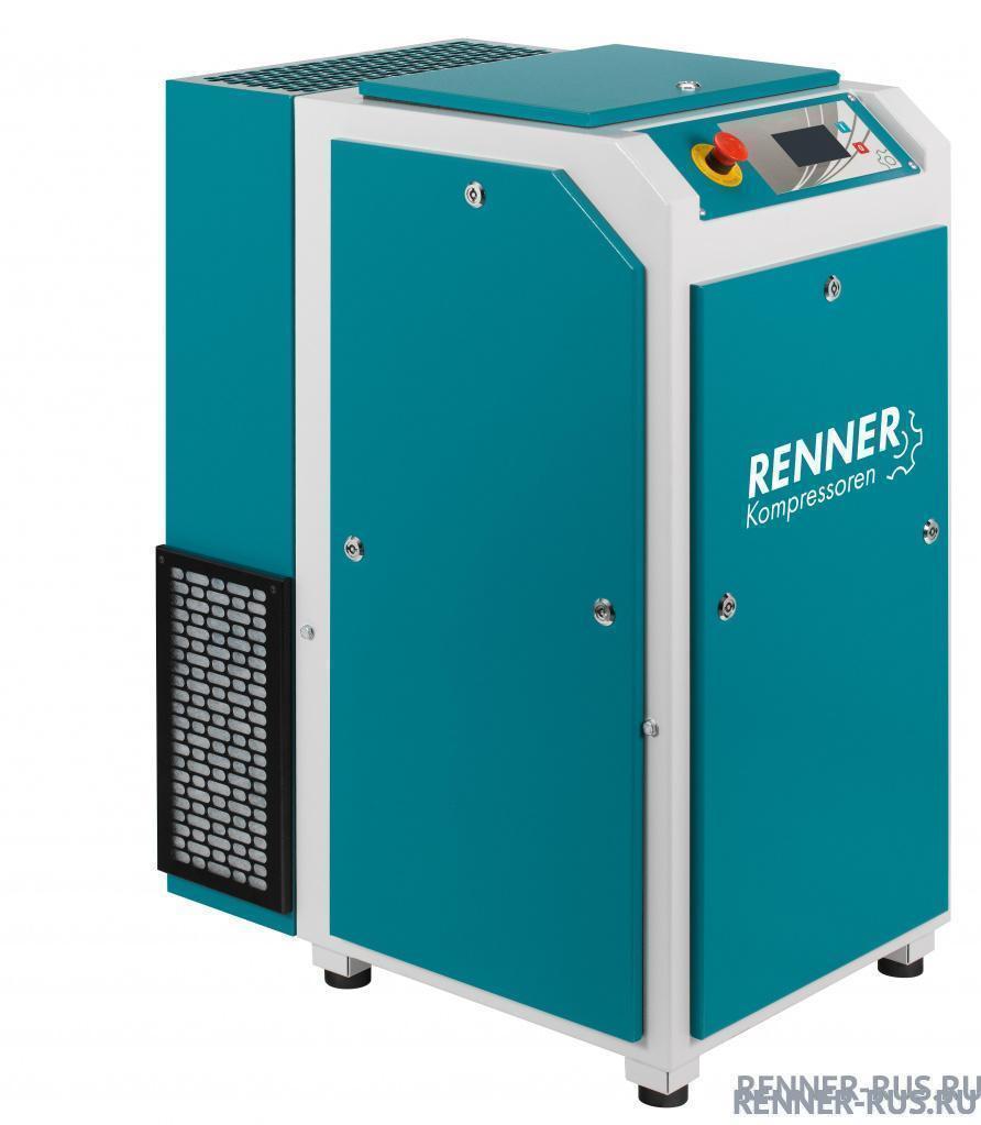 картинка Винтовой компрессор RENNER RS-PRO 2-18,5 10 бар для Деревообработка Судостроительство Машиностроение Горная промышленность Сталеобрабатывающая промышленность Металлообработка