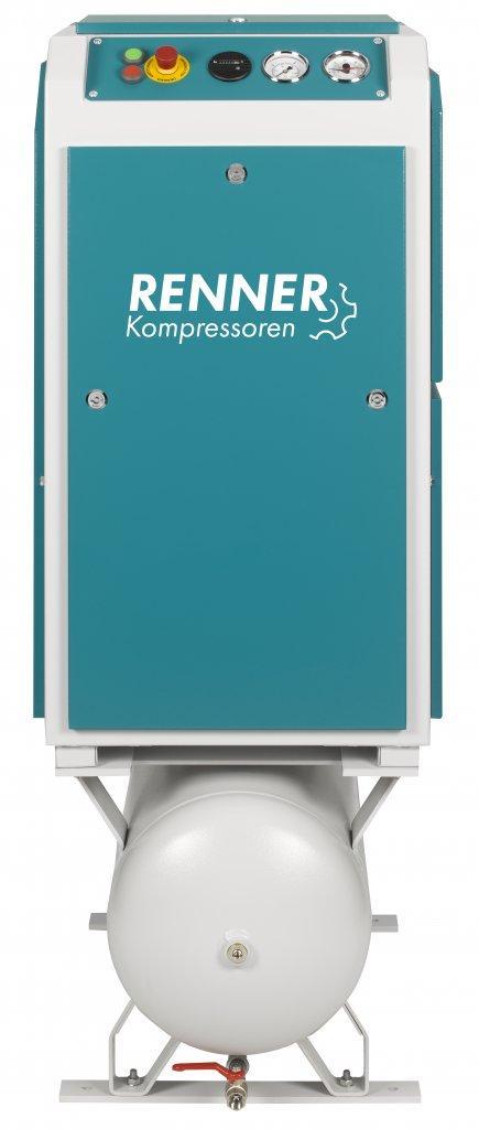 картинка Винтовой компрессор RENNER RSDF-PRO 5,5 10 бар 90 л для Деревообработка Судостроительство Машиностроение Горная промышленность Сталеобрабатывающая промышленность Металлообработка