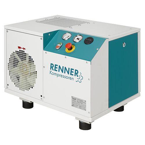 картинка Винтовой компрессор RENNER RS-B 3,0 10 бар для Деревообработка Судостроительство Машиностроение Сталеобрабатывающая промышленность Металлообработка