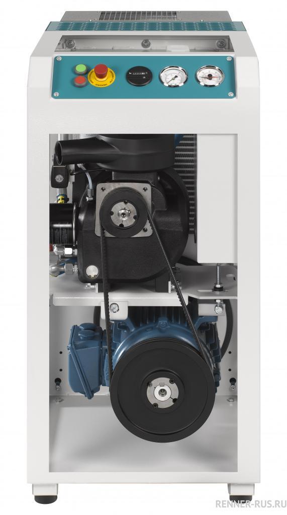 картинка Винтовой компрессор RENNER RSK-PRO 4.0 15 бар для Деревообработка Судостроительство Машиностроение Сталеобрабатывающая промышленность Металлообработка