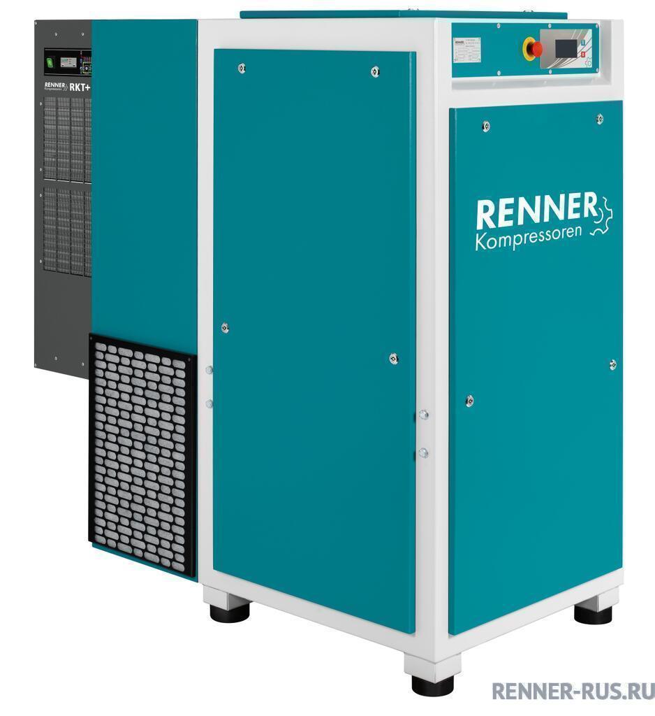 картинка Винтовой компрессор RENNER RSKF-PRO 7,5 13 бар для Деревообработка Судостроительство Машиностроение Сталеобрабатывающая промышленность Металлообработка