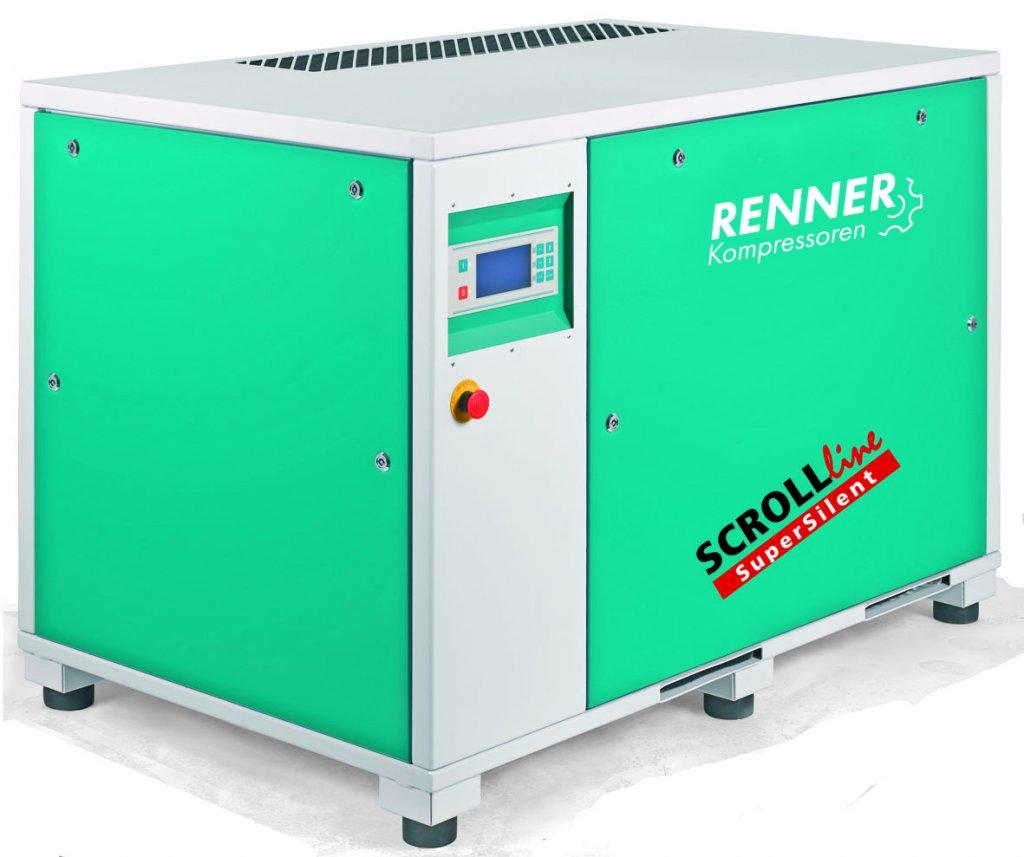 картинка Спиральный компрессор Renner SLKM-S 22,0 8 бар для Производство электроники Пищевая промышленность Медицина