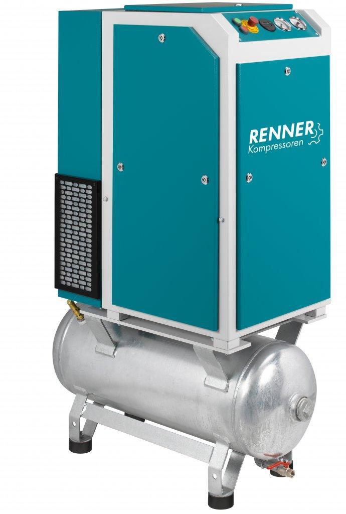 картинка Винтовой компрессор RENNER RSD-PRO 3,0 10 бар 90 л для Деревообработка Судостроительство Машиностроение Металлообработка