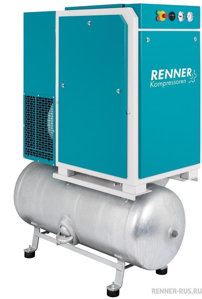 картинка Винтовой компрессор RENNER RSD-PRO 15,0 15 бар для Деревообработка Судостроительство Машиностроение Горная промышленность Сталеобрабатывающая промышленность Металлообработка