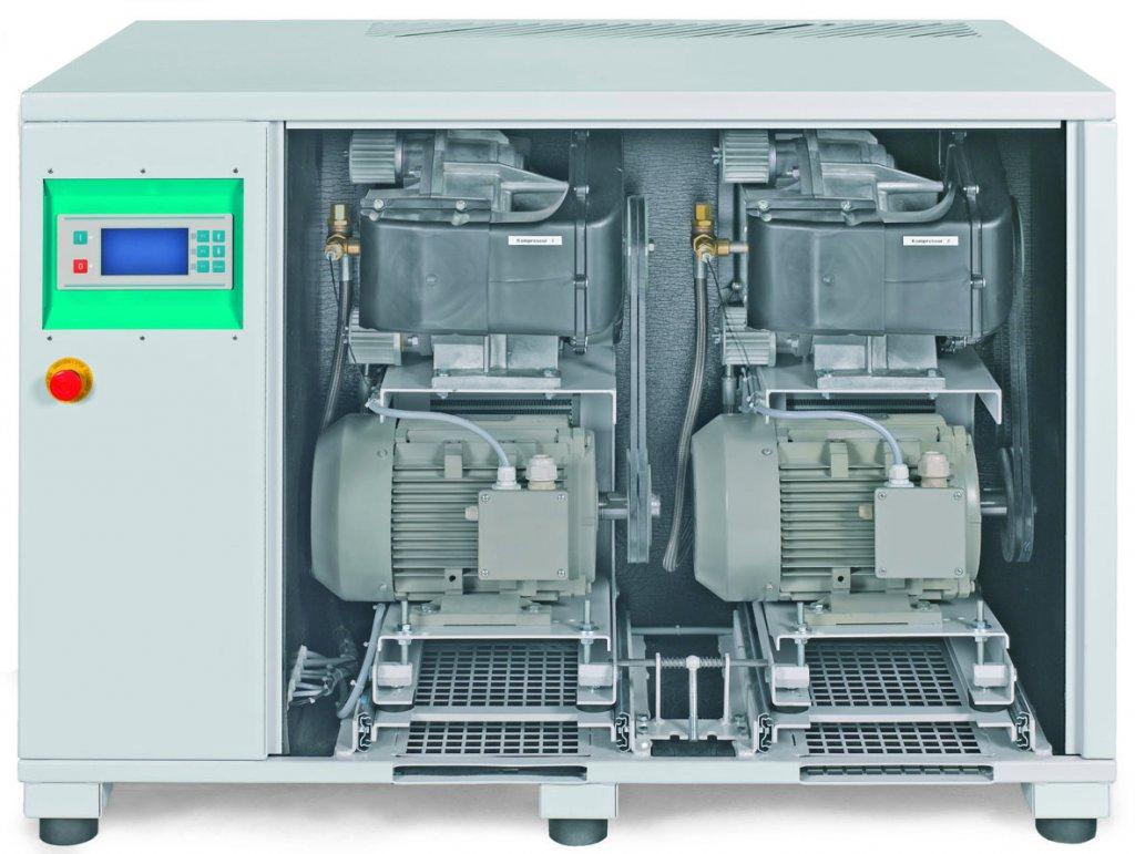 картинка Спиральный компрессор Renner SLKM-S 11,0 8 бар для Производство электроники Пищевая промышленность Медицина