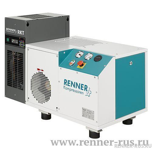 картинка Винтовой компрессор RENNER RSK-B 2,2 10 бар для Деревообработка Судостроительство Машиностроение Сталеобрабатывающая промышленность Металлообработка
