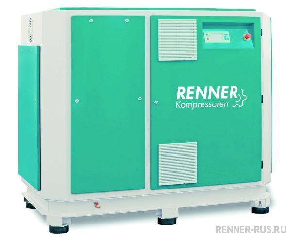 картинка Винтовой безмасляный компрессор RENNER RSW 75,0 D 8 бар для Производство электроники Пищевая промышленность Медицина