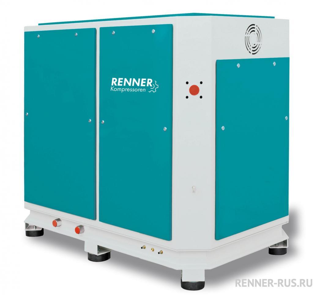 картинка Винтовой безмасляный компрессор RENNER RSW 75,0 D 13 бар для Производство электроники Пищевая промышленность Медицина