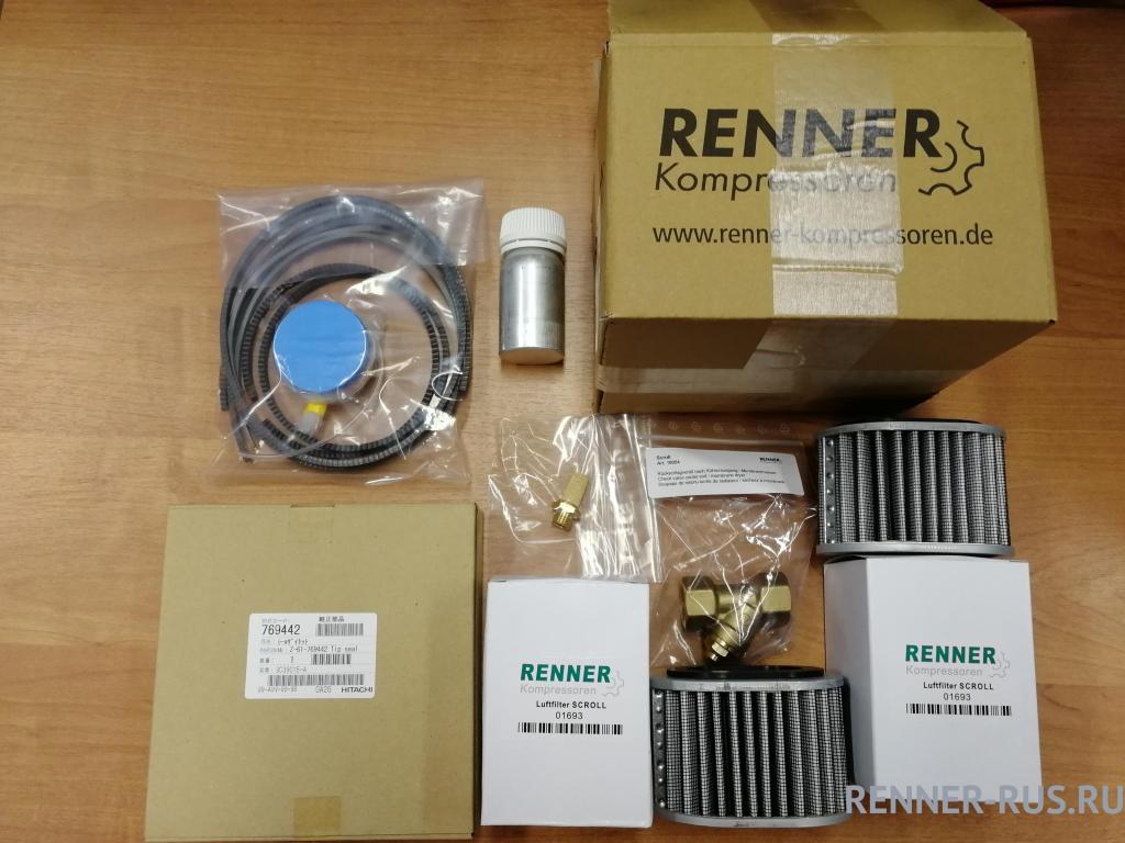 картинка Комплект ТО для RENNER SCROLL SL 5,5 кВт 5000, 15000 часов, арт. 05947 для 