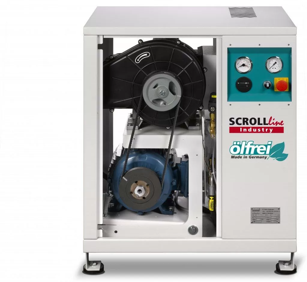 картинка Спиральный компрессор RENNER Scroll SL-I 7,5 10 бар для Производство электроники Пищевая промышленность Медицина