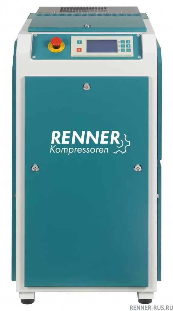картинка Винтовой компрессор RENNER RSK-PRO 22,0 13 бар для Деревообработка Судостроительство Машиностроение Горная промышленность Сталеобрабатывающая промышленность Металлообработка