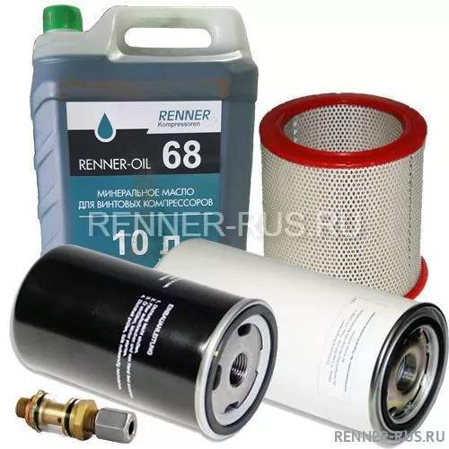 картинка Комплект ТО 3 для винтового компрессора Renner RS 2-30 8000/16000 часов для 