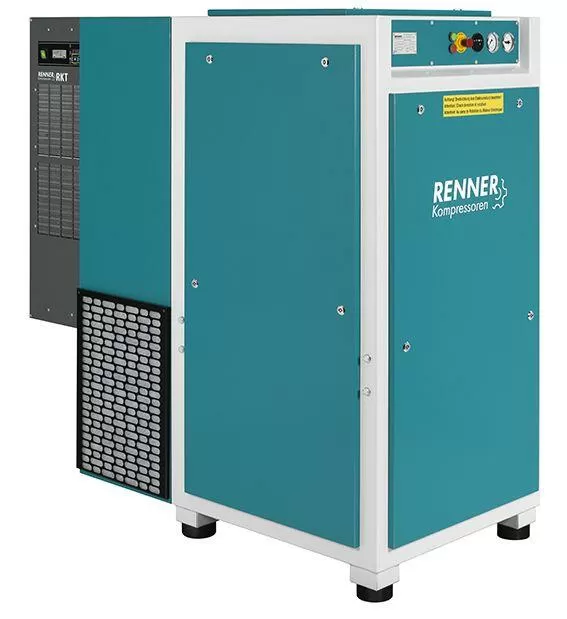 картинка Винтовой компрессор RENNER RSK-PRO 4.0 10 бар для Деревообработка Судостроительство Машиностроение Сталеобрабатывающая промышленность Металлообработка