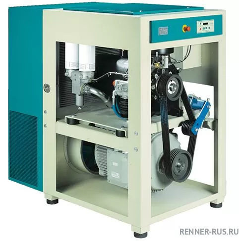 картинка Винтовой компрессор RENNER RS 75,0 7,5 бар для Деревообработка Целлюлозно-бумажная промышленность Судостроительство Машиностроение Горная промышленность Сталеобрабатывающая промышленность Металлообработка