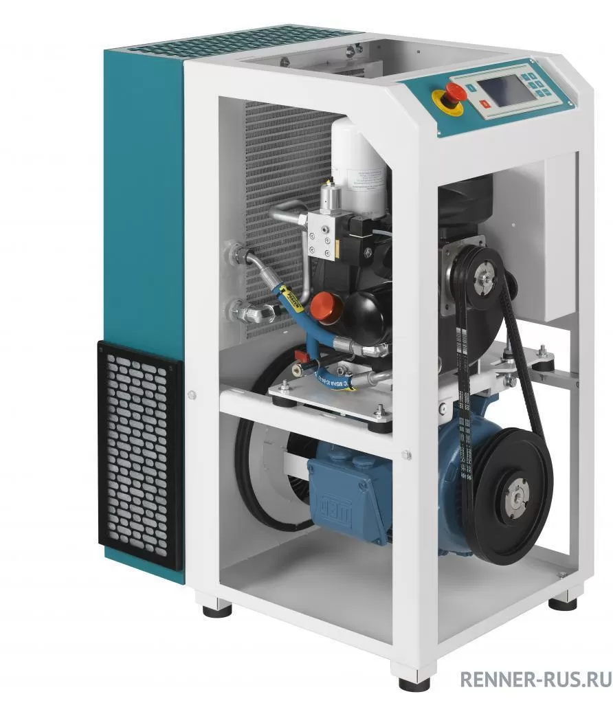 картинка Винтовой компрессор RENNER RSF-PRO 15,0 8 бар для Деревообработка Судостроительство Машиностроение Сталеобрабатывающая промышленность Металлообработка