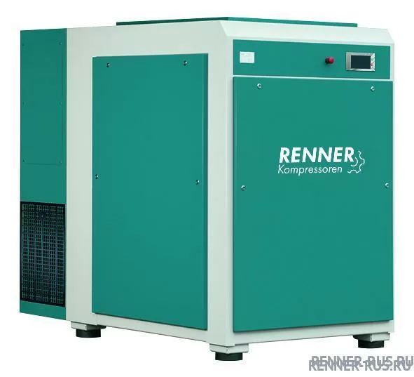 картинка Винтовой компрессор RENNER RS 75,0 7,5 бар для Деревообработка Целлюлозно-бумажная промышленность Судостроительство Машиностроение Горная промышленность Сталеобрабатывающая промышленность Металлообработка