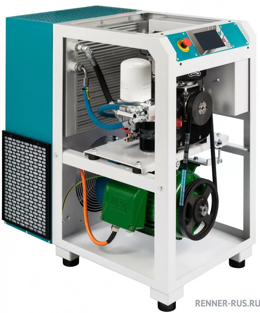 картинка Винтовой компрессор RENNER RSF-PRO 55,0 10 бар для Деревообработка Целлюлозно-бумажная промышленность Судостроительство Машиностроение Сталеобрабатывающая промышленность Металлообработка