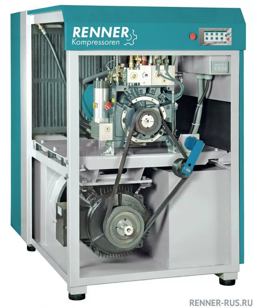 картинка Бустер винтовой Renner RS-MF 30,0 13 бар max 40 бар для Выдув ПЭТ-тары