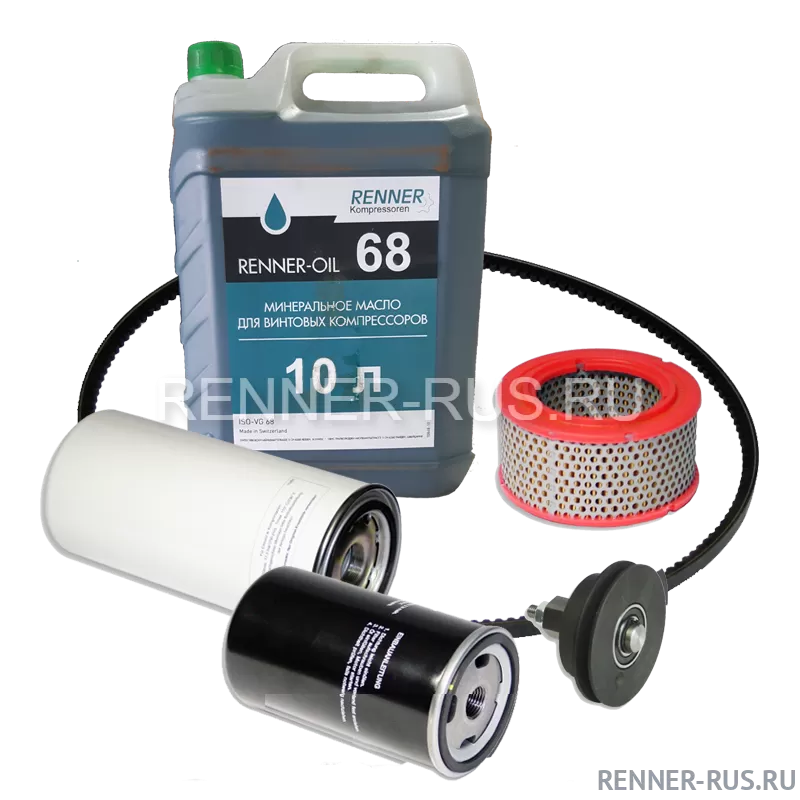 картинка Комплект ТО 2 для винтового компрессора Renner RS 5,5 6000/18000 часов для 
