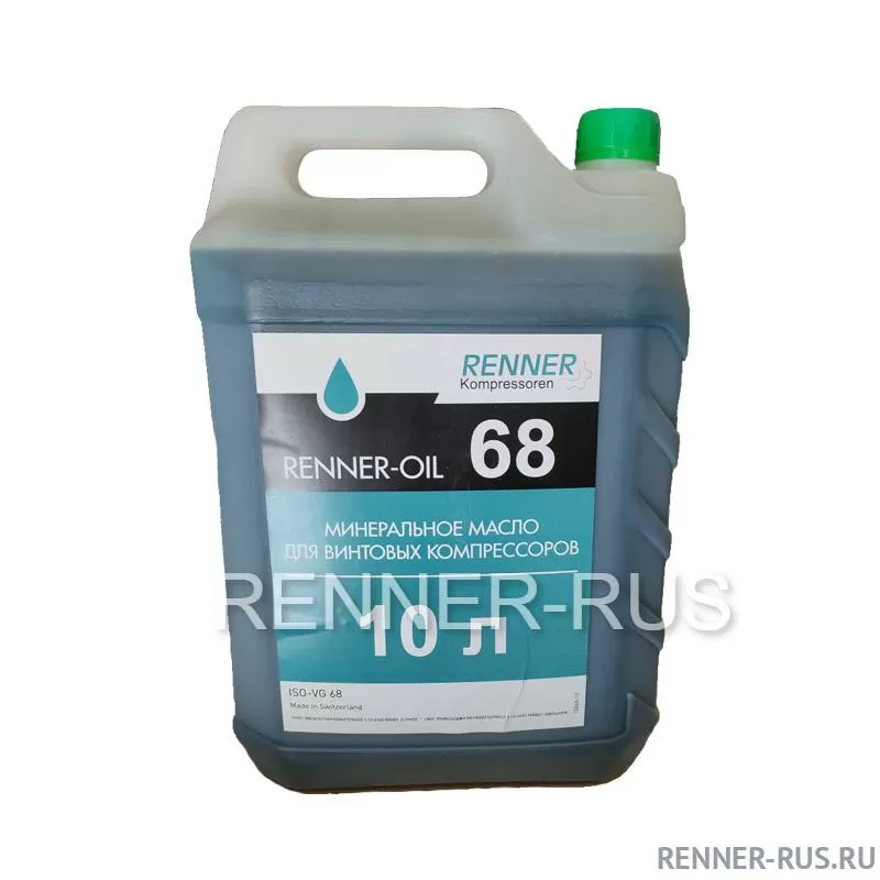 картинка Компрессорное масло RENNER-OIL 68 10л для 