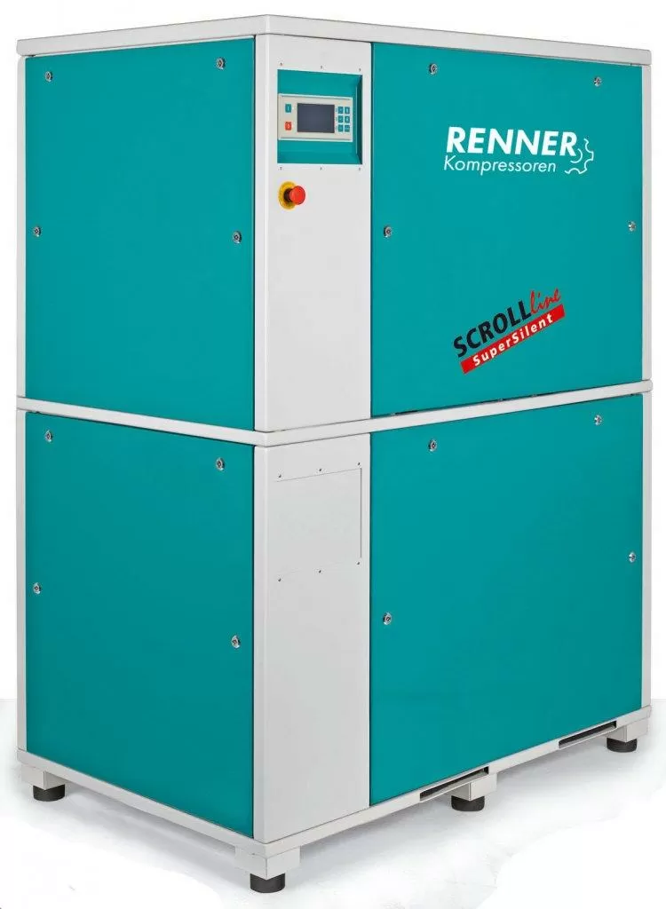 картинка Спиральный компрессор Renner SLM-S 22,0 8 бар для Производство электроники Пищевая промышленность Медицина