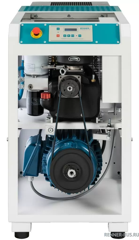 картинка Винтовой компрессор RENNER RSKF-PRO 15,0 8 бар для Деревообработка Судостроительство Машиностроение Сталеобрабатывающая промышленность Металлообработка