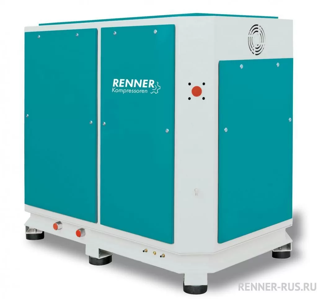 картинка Винтовой безмасляный компрессор RENNER RSW 75,0 D 10 бар для Производство электроники Пищевая промышленность Медицина