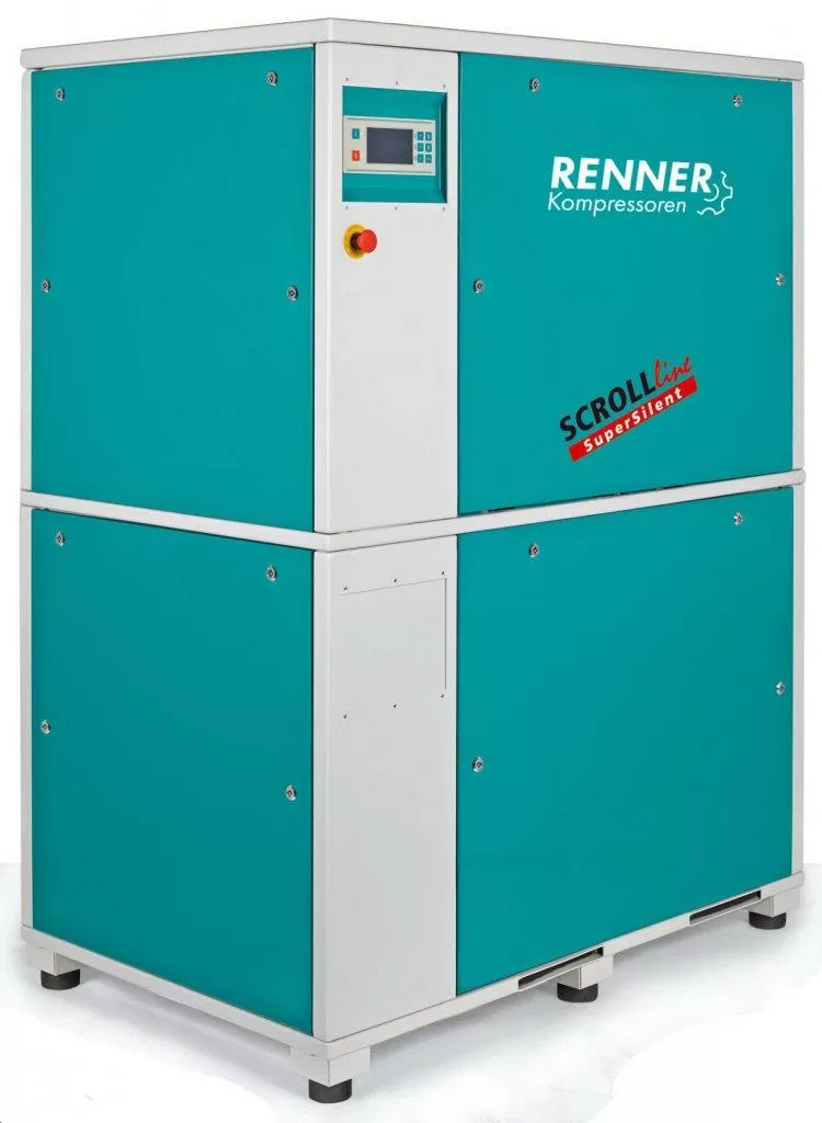картинка Спиральный компрессор Renner SLM-S 9,0 10 бар для Производство электроники Пищевая промышленность Медицина