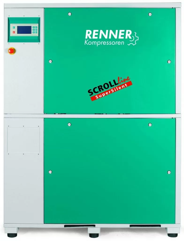 картинка Спиральный компрессор Renner SLM-S 7,5 8 бар для Производство электроники Пищевая промышленность Медицина