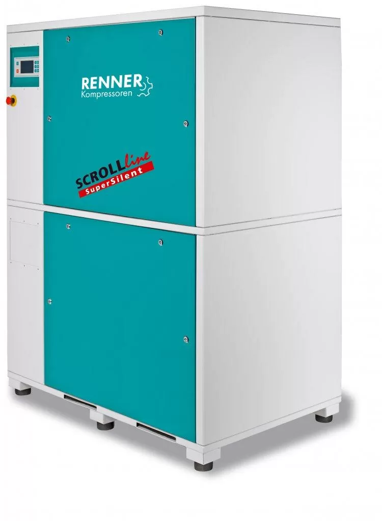 картинка Спиральный компрессор Renner SLM-S 9,0 10 бар для Производство электроники Пищевая промышленность Медицина