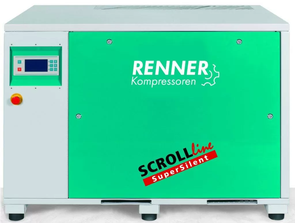 картинка Спиральный компрессор Renner SLKM-S 13,5 10 бар для Производство электроники Пищевая промышленность Медицина